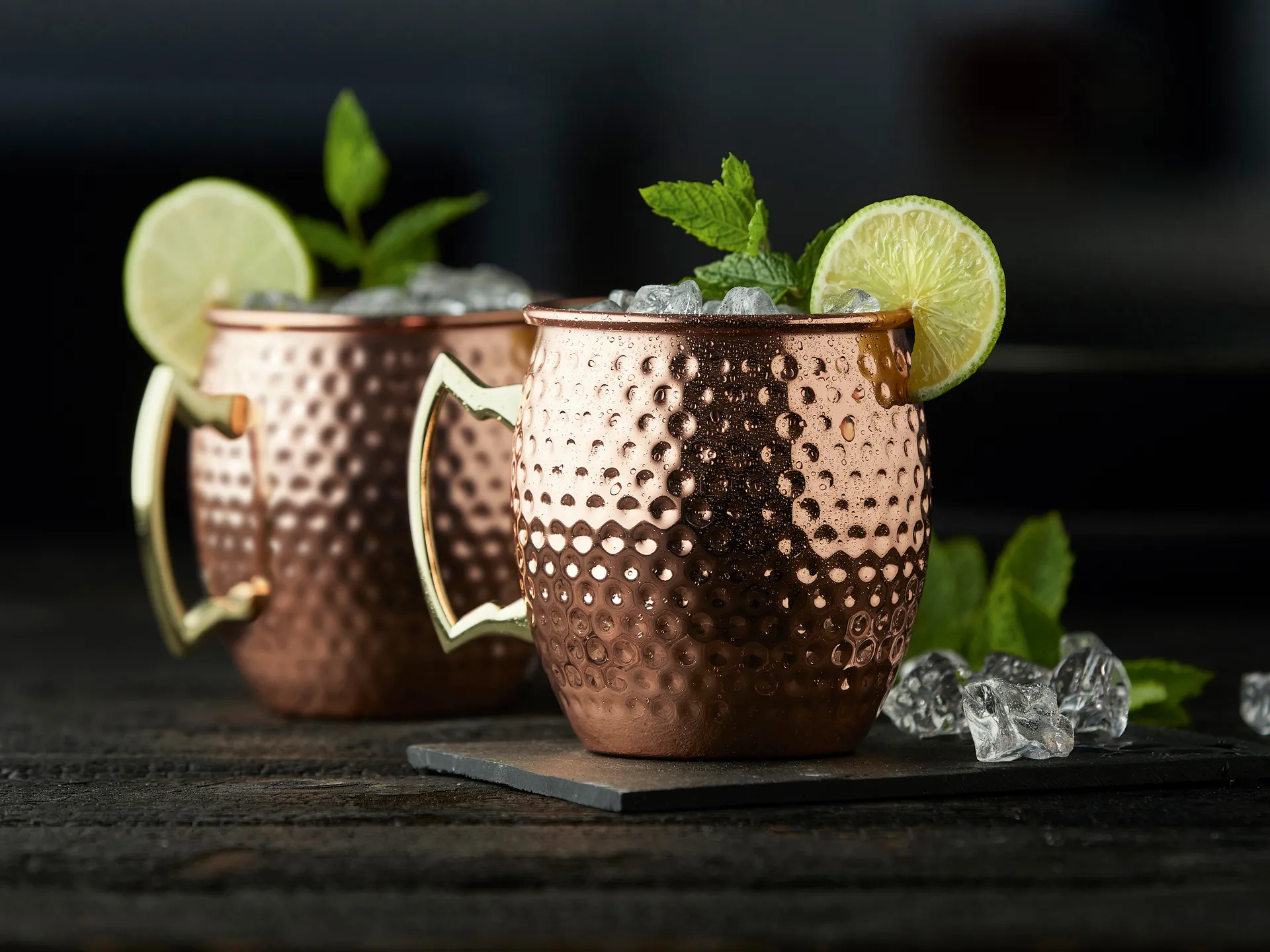 2 Tazas Moscow mule 55 cl, Cobre Lyngby Glas