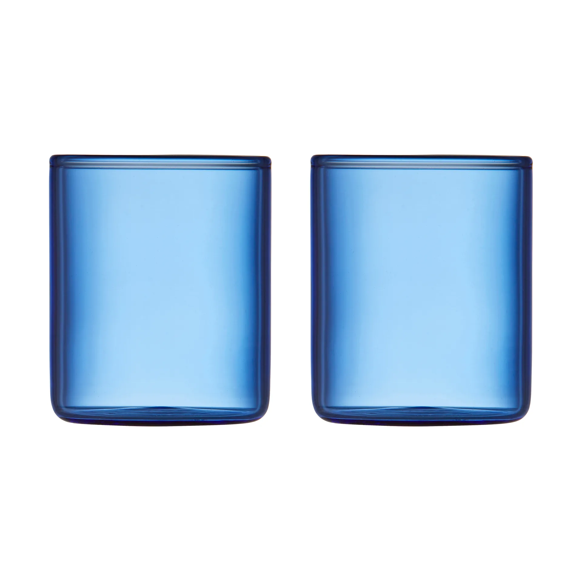 2 Vasos de chupito Torino 6 cl, Blue Lyngby Glas