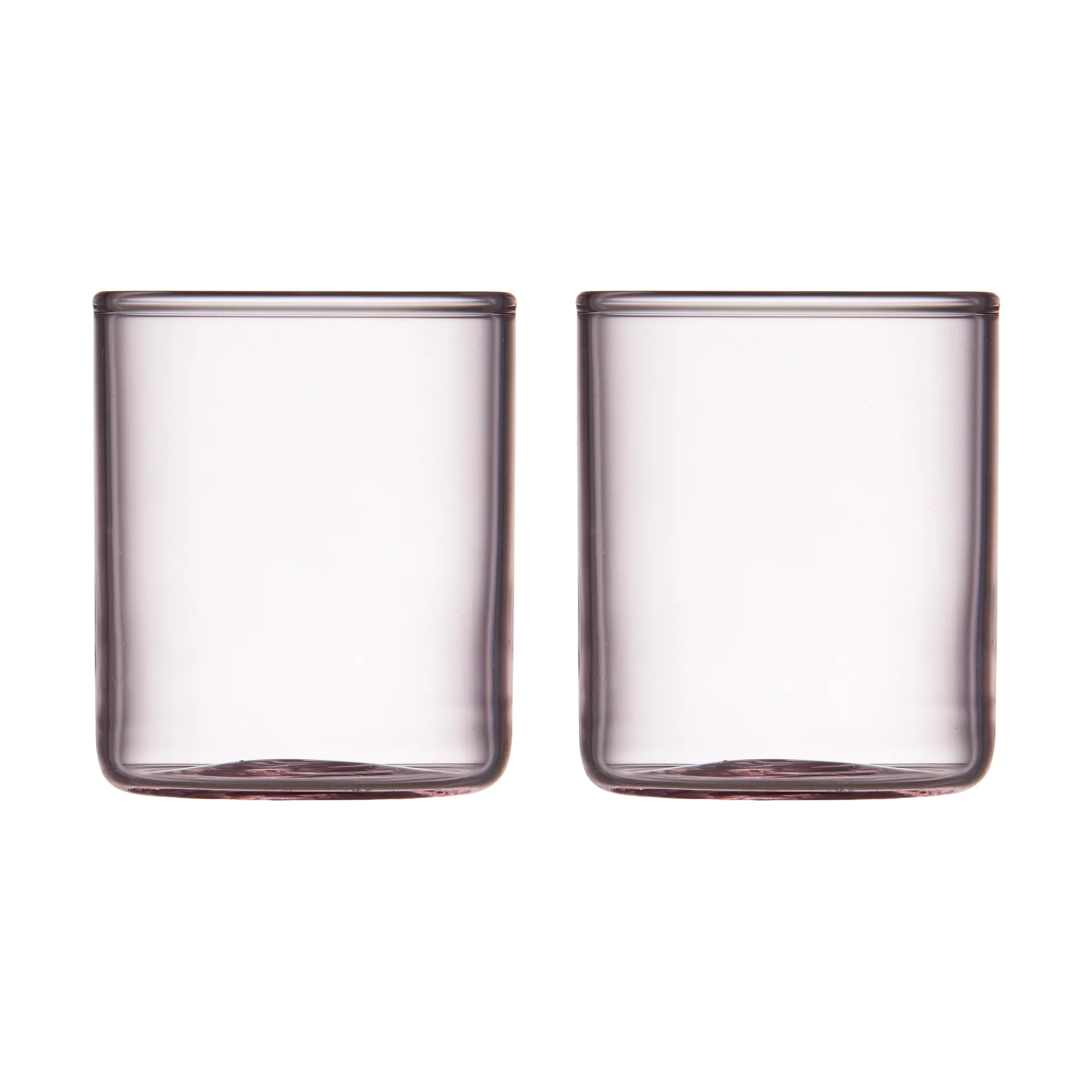 2 Vasos de chupito Torino 6 cl, Pink Lyngby Glas