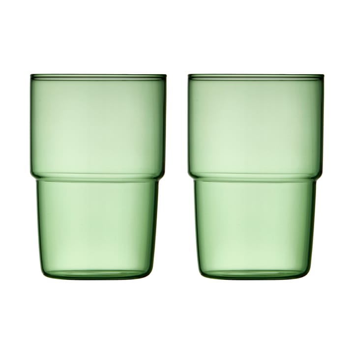 2 Vasos Torino 40 cl - Green - Lyngby Glas