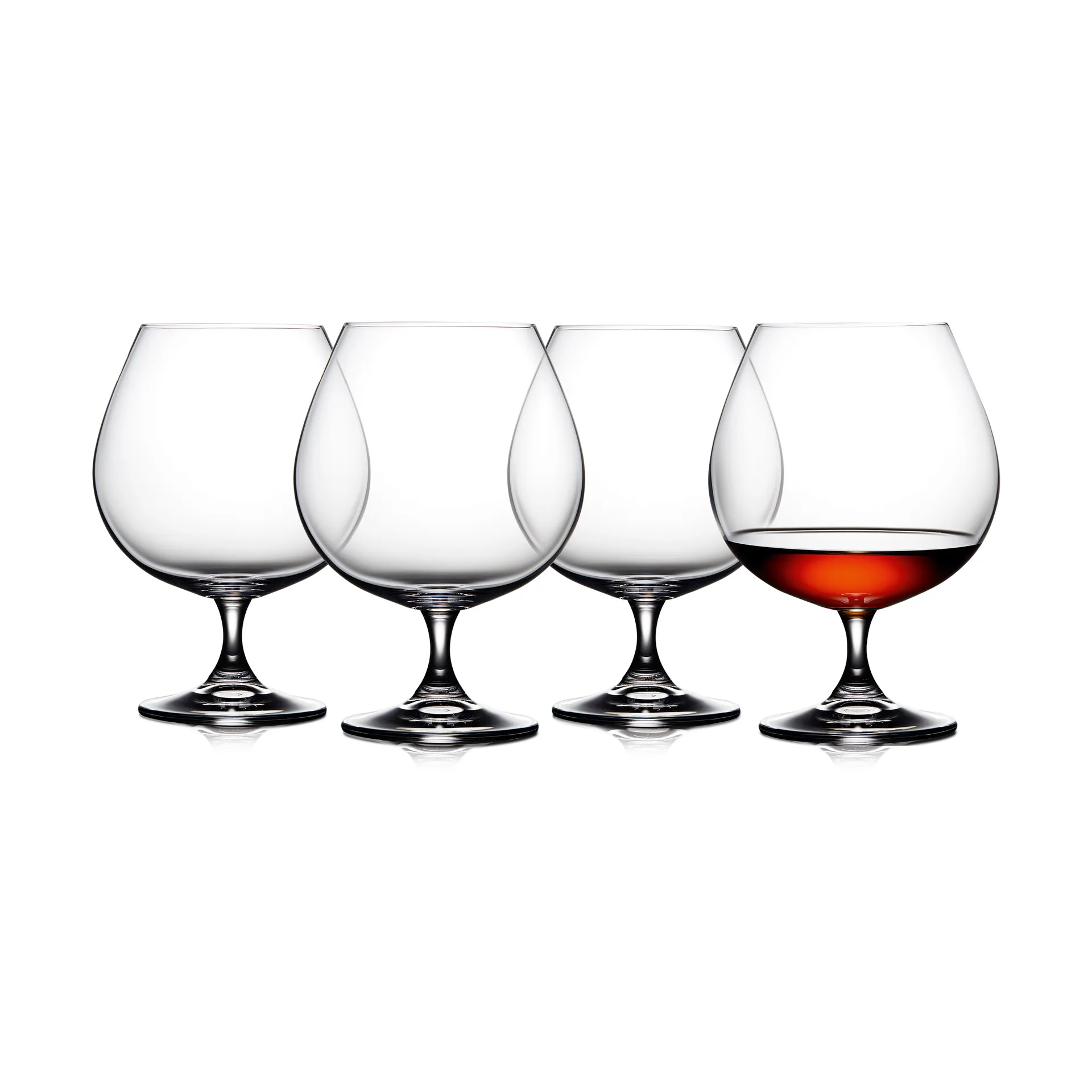 4 Copas de brandy Juvel 69 cl, Cristal Lyngby Glas