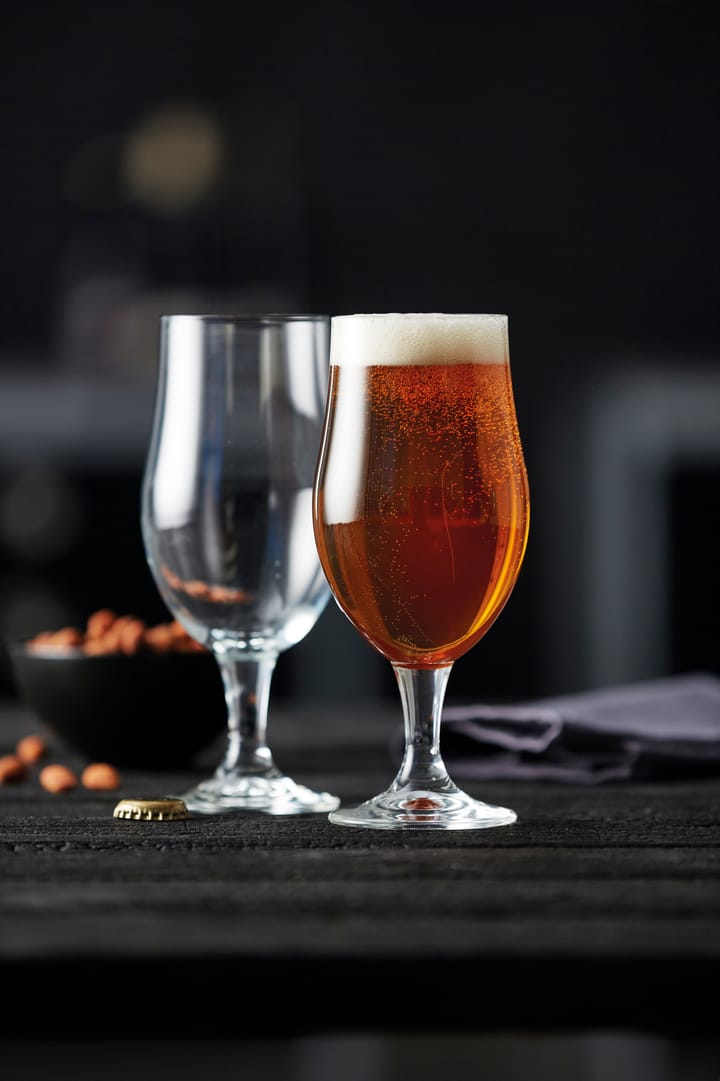 4 Copas de cerveza Juvel 49 cl, Transparente Lyngby Glas