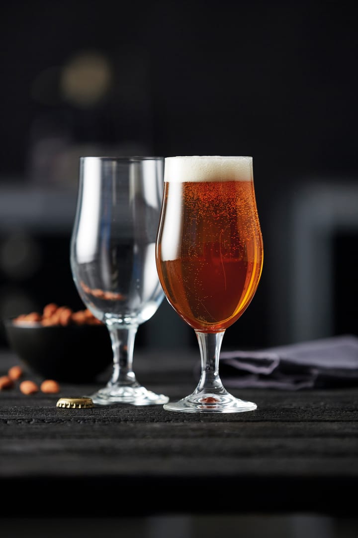 4 Copas de cerveza Juvel 49 cl - Transparente - Lyngby Glas