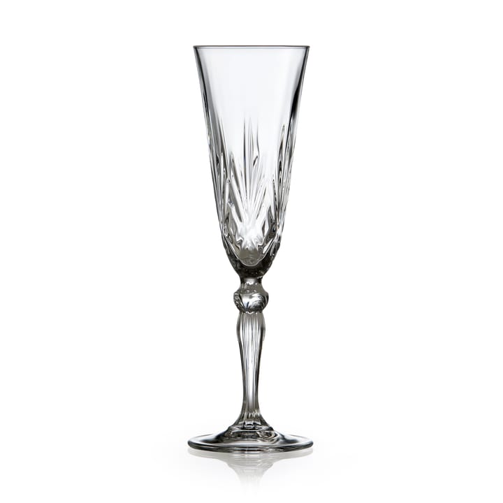 4 Copas de champagne Melodia 16 cl, Cristal Lyngby Glas