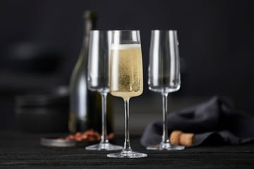 4 Copas de champagne Zero 30 cl - Cristal - Lyngby Glas