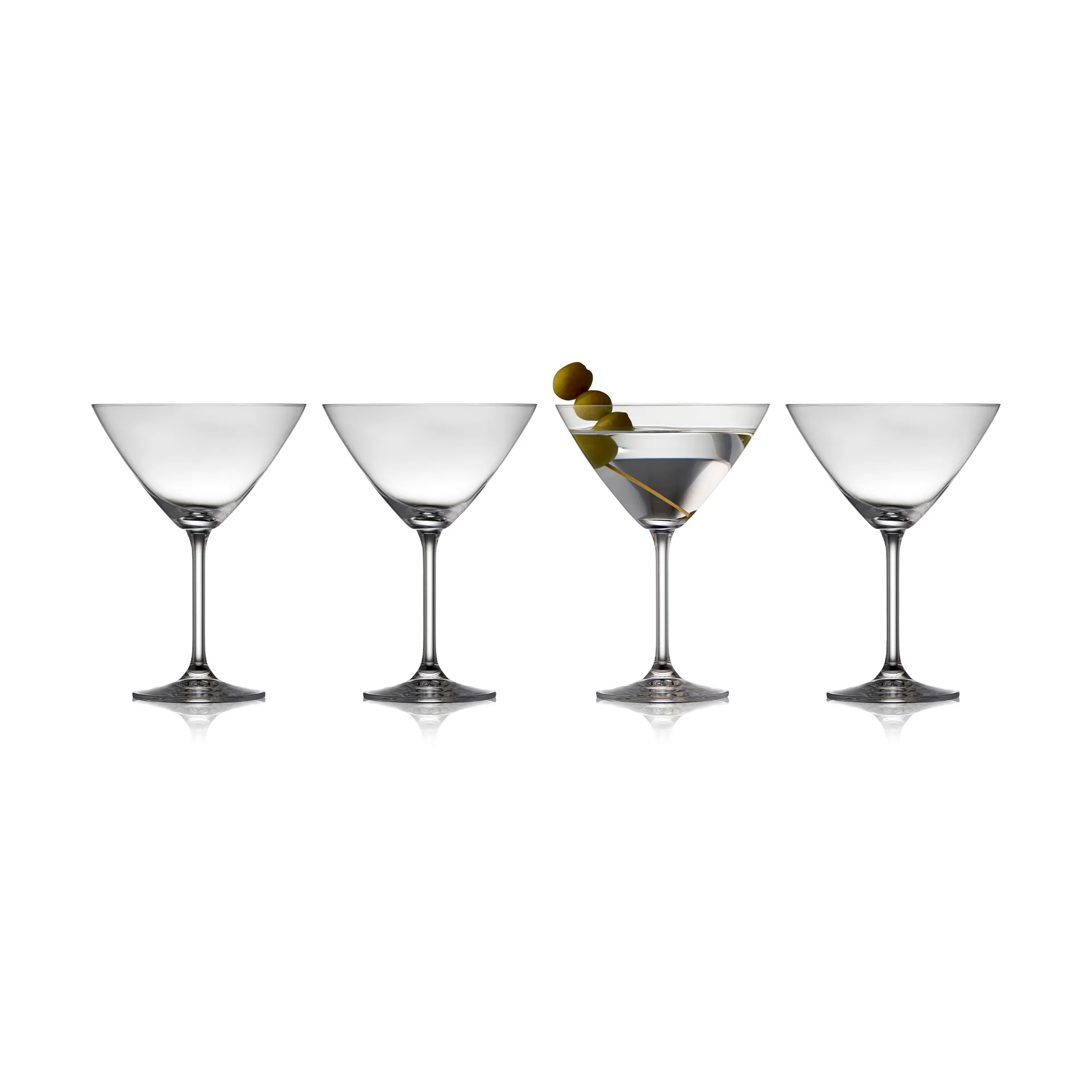 4 Copas de martini Juvel 28 cl, Cristal Lyngby Glas