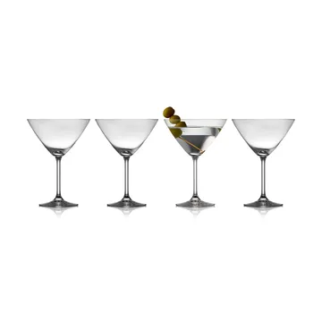 4 Copas de martini Juvel 28 cl - Cristal - Lyngby Glas