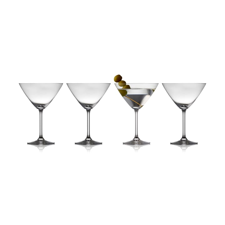 4 Copas de martini Juvel 28 cl - Cristal - Lyngby Glas