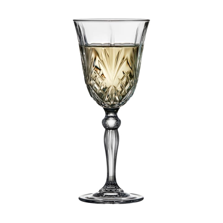 4 Copas de vino blanco Melodia 21 cl - Cristal - Lyngby Glas