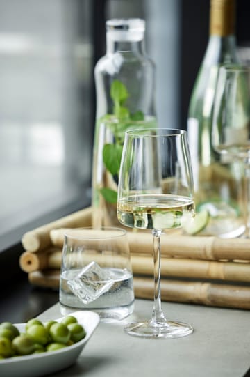 4 Copas de vino blanco Zero 43 cl - Cristal - Lyngby Glas