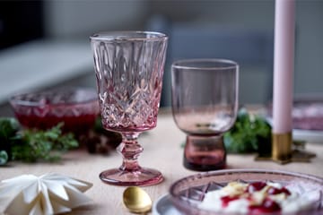 4 Copas de vino Sorrento 29 cl - Pink - Lyngby Glas