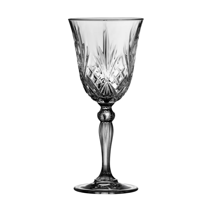 4 Copas de vino tinto Melodia 27 cl, Cristal Lyngby Glas