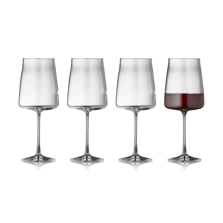 4 Copas de vino tinto Zero 54 cl - Cristal - Lyngby Glas