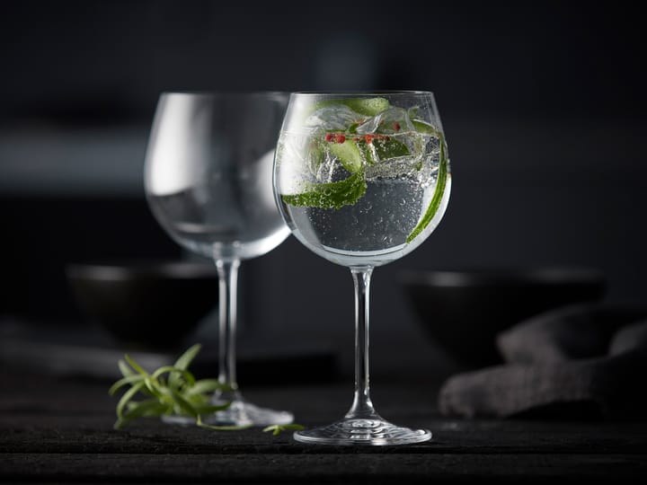 4 Copas gin tonic Juvel 57 cl, Cristal Lyngby Glas