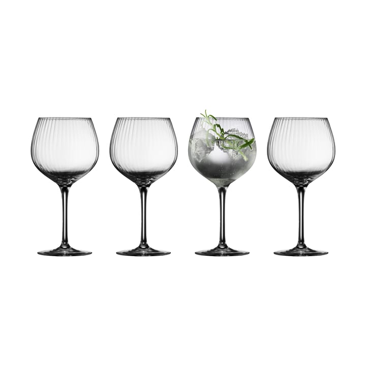 4 Copas gin tonic Palermo 65 cl, Transparente Lyngby Glas