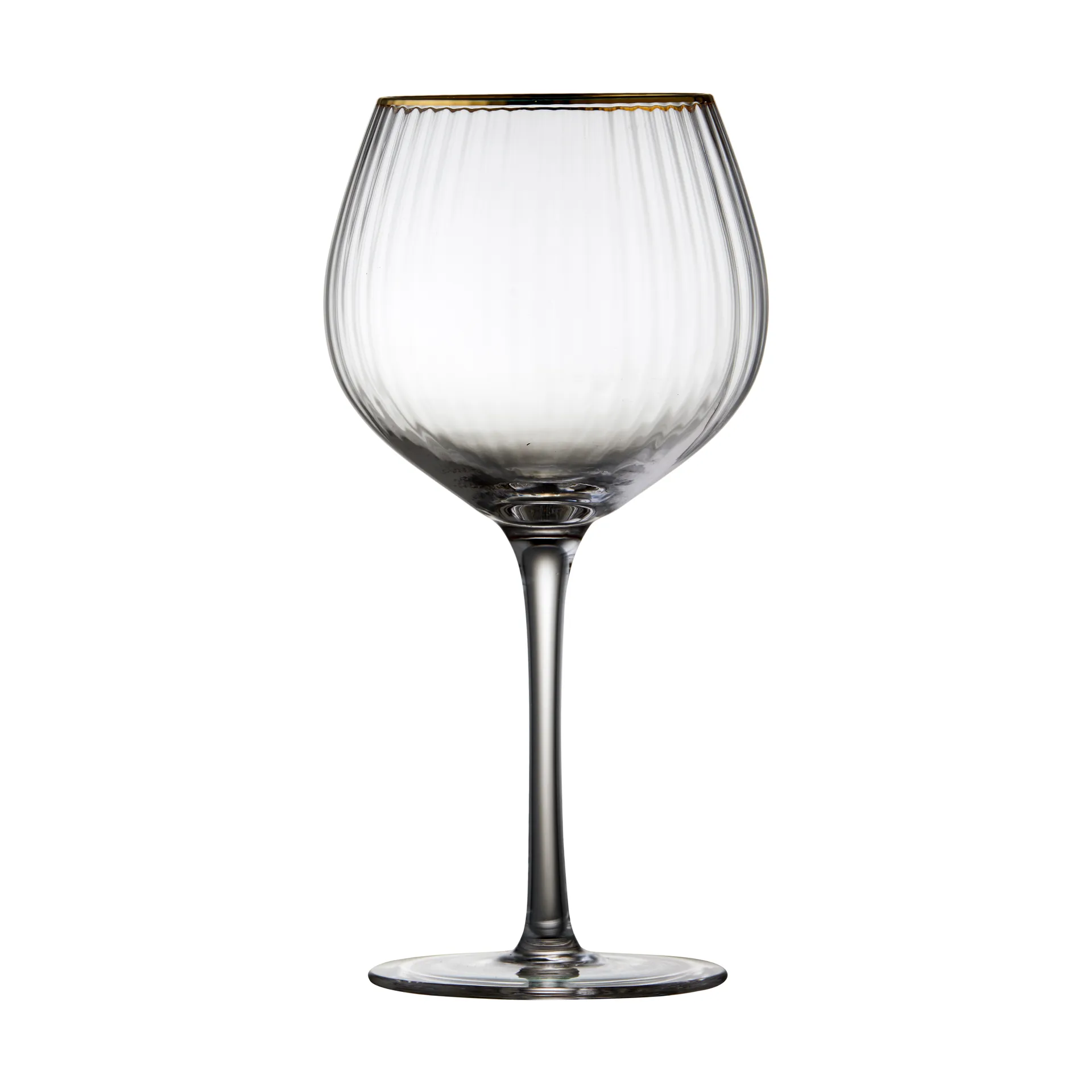 4 Copas gin tonic Palermo Gold 65 cl, Transparente-oro Lyngby Glas