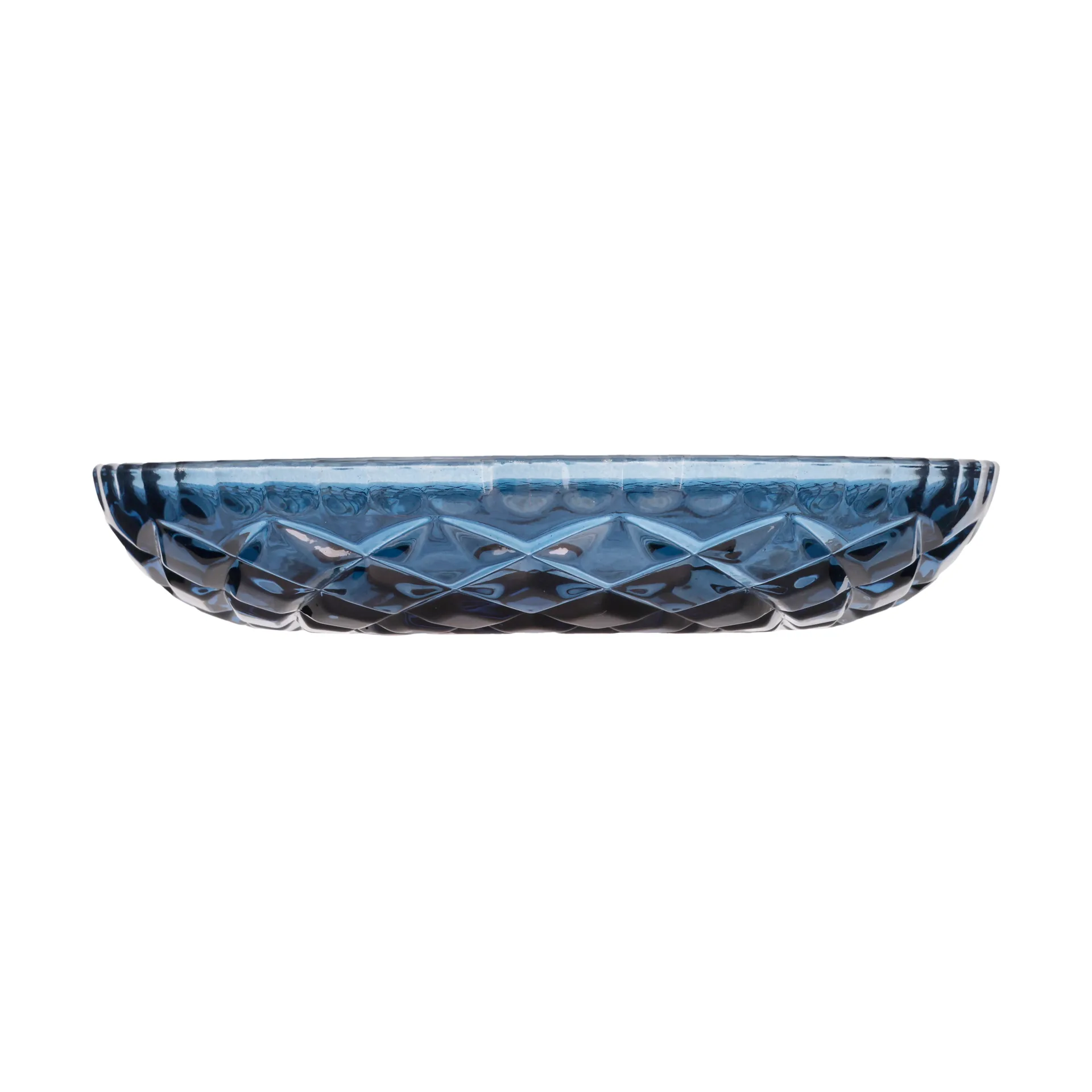 4 Platillos Sorrento Ø16 cm, Azul Lyngby Glas