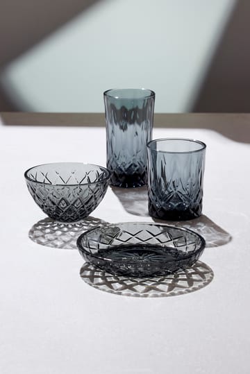 4 Platillos Sorrento Ø16 cm - Smoke - Lyngby Glas