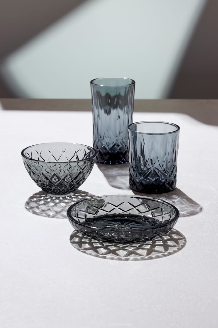 4 Platillos Sorrento Ø16 cm, Smoke Lyngby Glas