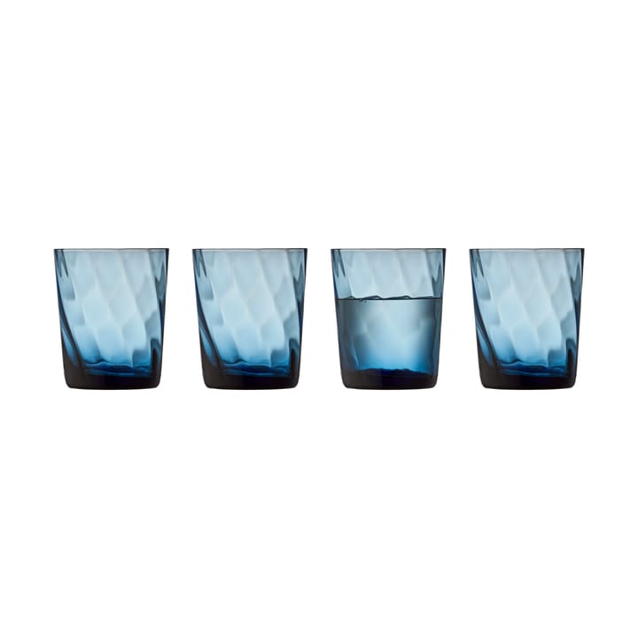 4 Vasos de agua Vienna 30 cl - Blue - Lyngby Glas