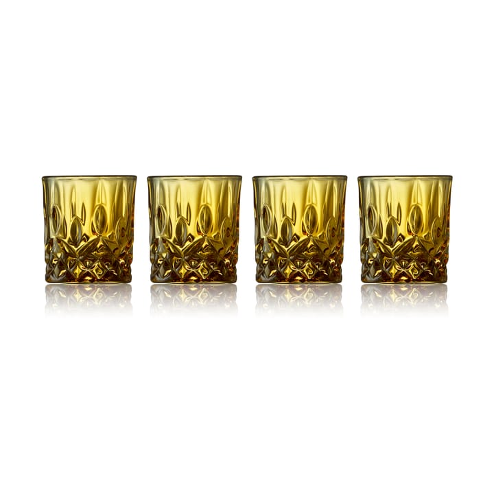 4 Vasos de chupito Sorrento 4 cl - Amber - Lyngby Glas