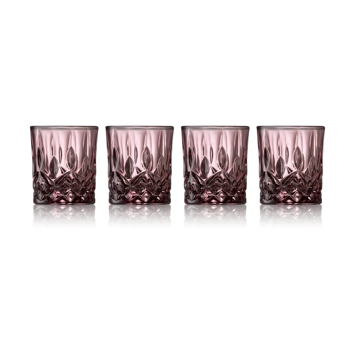 4 Vasos de chupito Sorrento 4 cl - Pink - Lyngby Glas