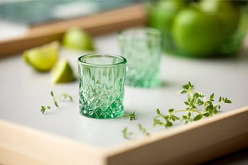 4 Vasos de chupito Sorrento 4 cl - Verde - Lyngby Glas