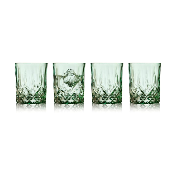 4 Vasos de whisky Sorrento 32 cl - Green - Lyngby Glas