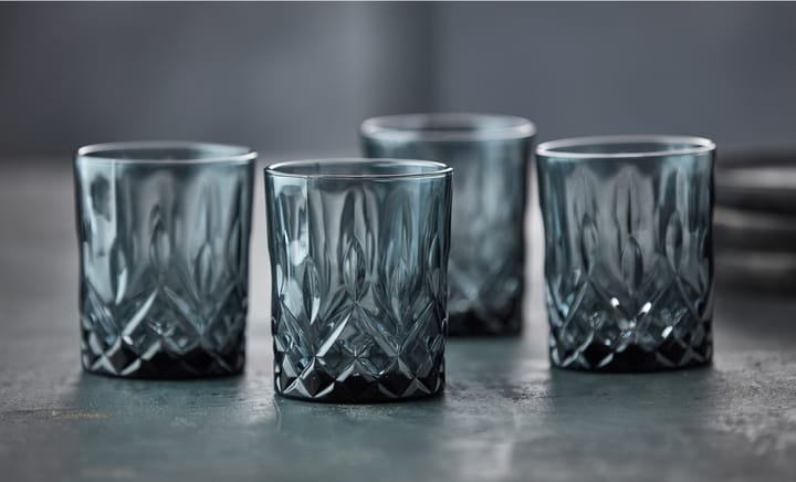 4 Vasos de whisky Sorrento 32 cl - Smoke - Lyngby Glas