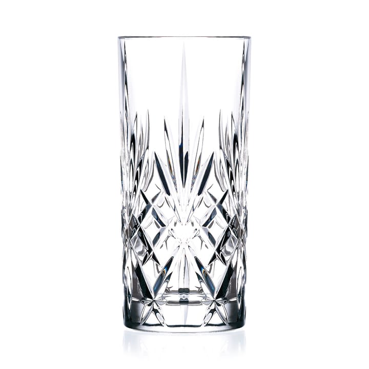 6 Vasos alargados Melodia 36 cl, Cristal Lyngby Glas