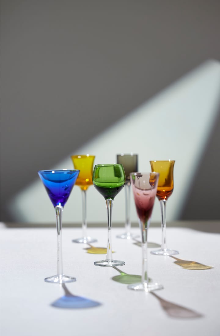 6 Vasos de chupito Lyngby Glas 2,5-5 cl - Mix - Lyngby Glas