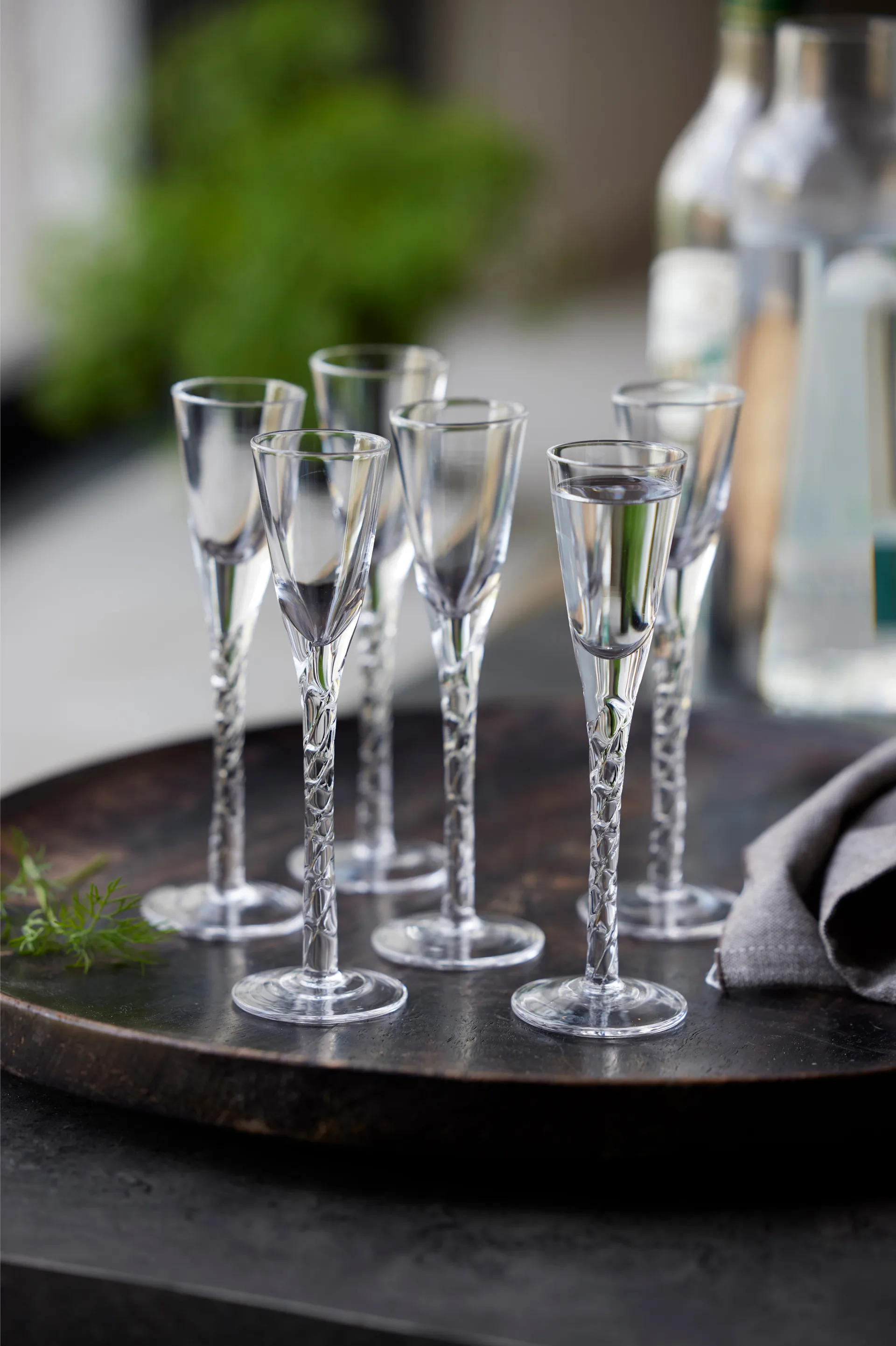 6 Vasos de chupito Paris 2,5 cl, Transparente Lyngby Glas