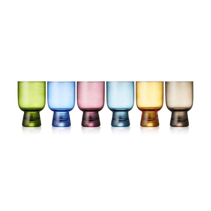 6 Vasos tumbler Lyngby Glas 30 cl, Mix Lyngby Glas