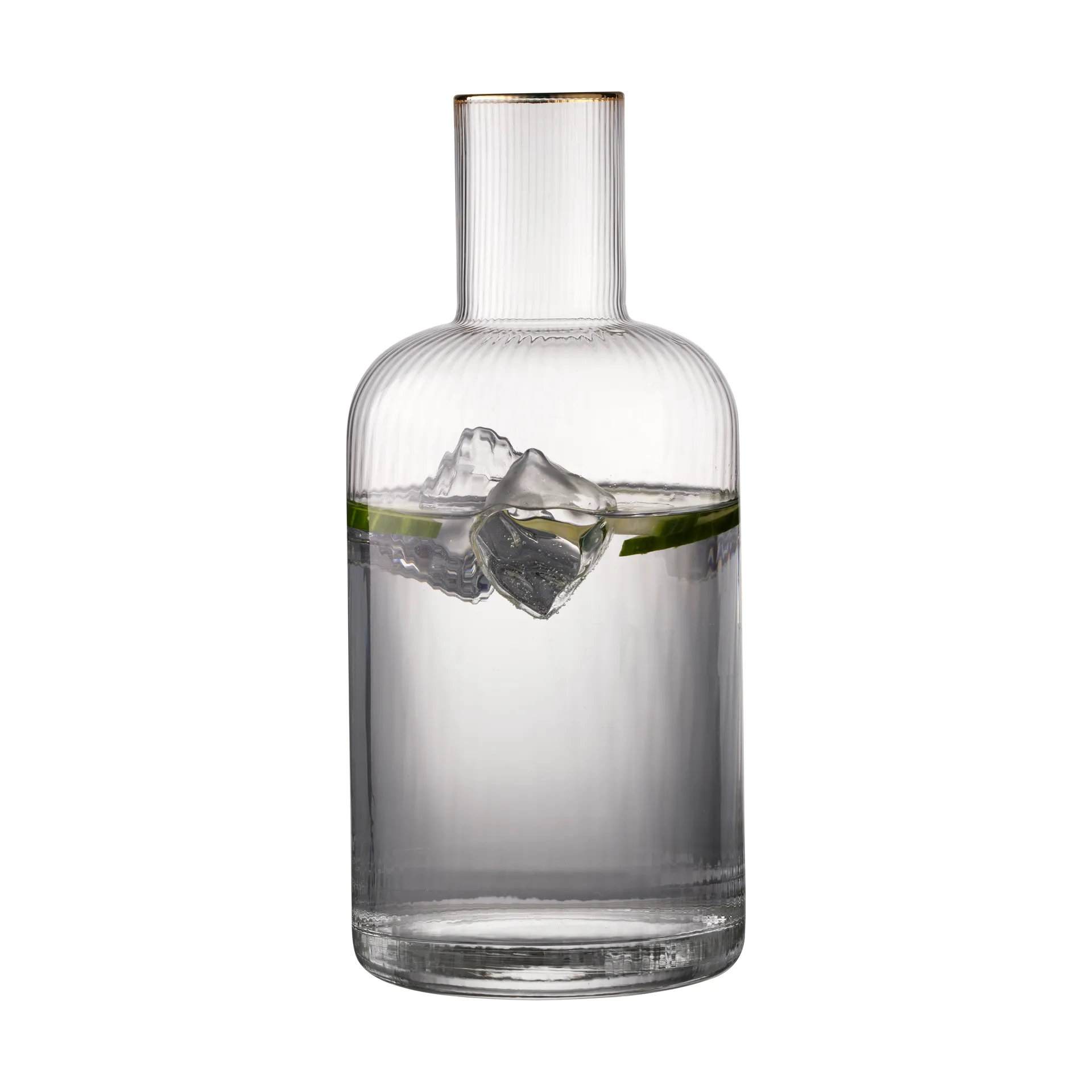 Jarra Palermo Gold 1,5 l, Transparente-oro Lyngby Glas