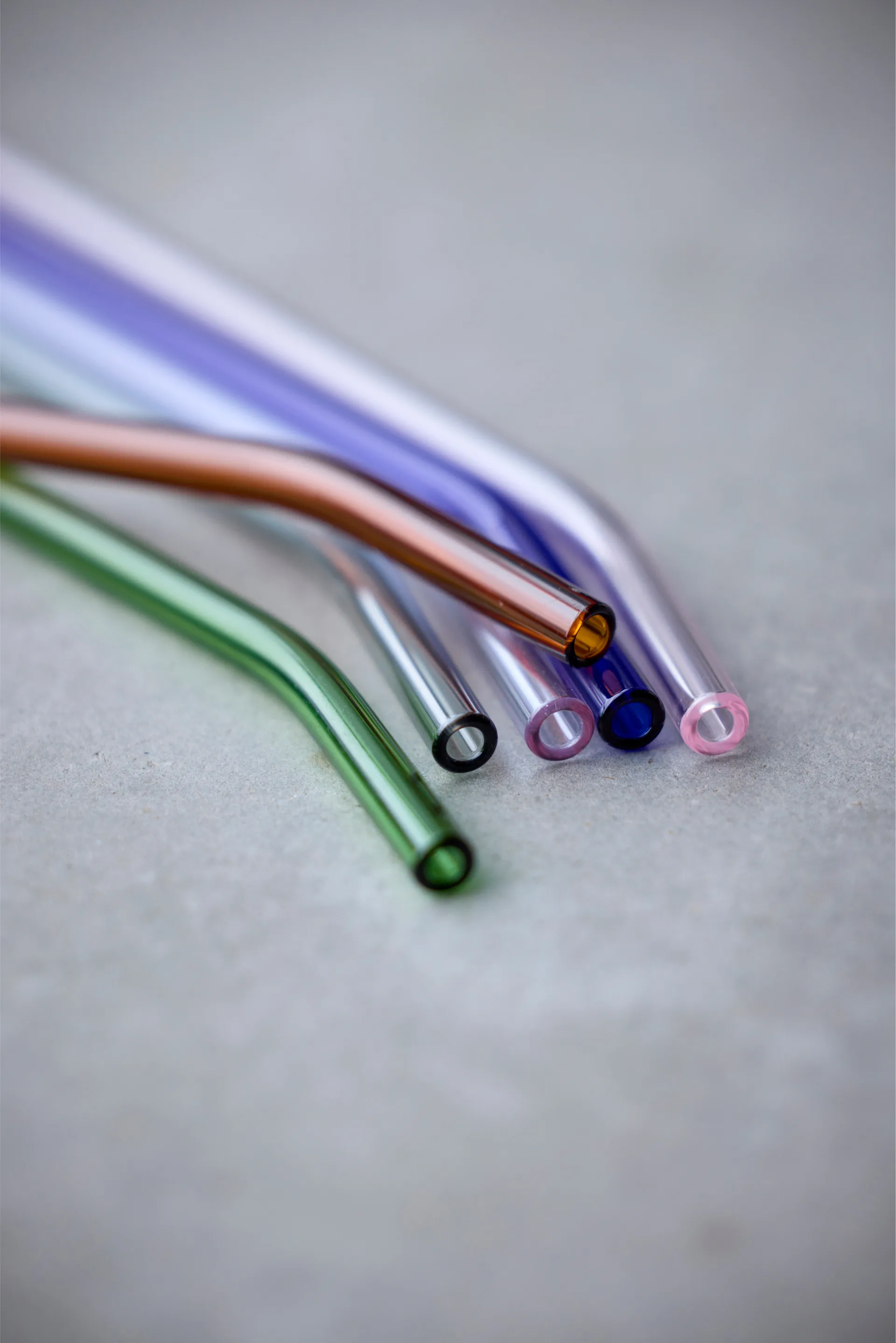 Pajitas Lyngby Glas 21,5 cm, 4-pack, Smoke Lyngby Glas