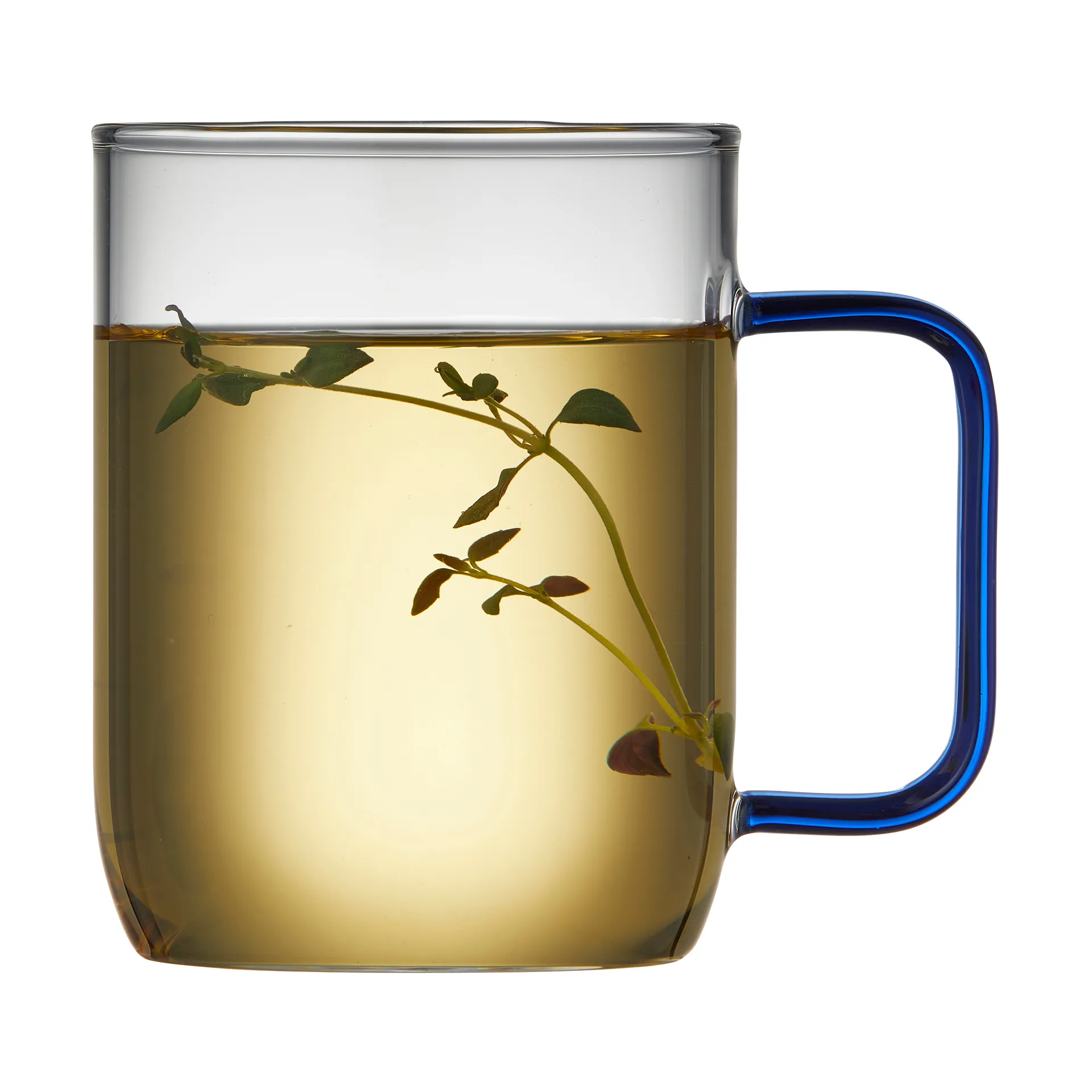 Taza de cristal Torino 40 cl, Azul Lyngby Glas