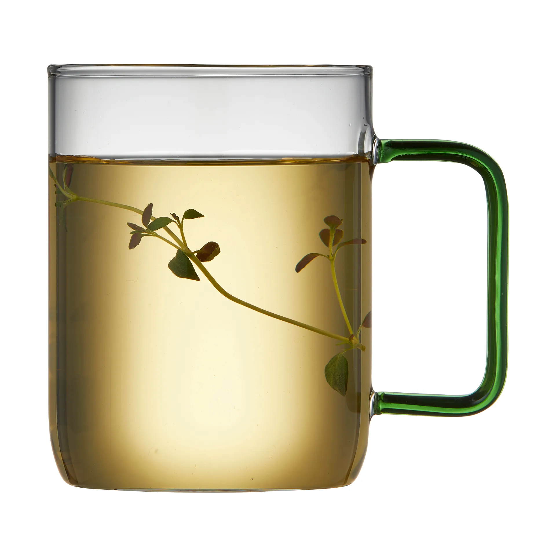 Taza de cristal Torino 40 cl, Verde Lyngby Glas