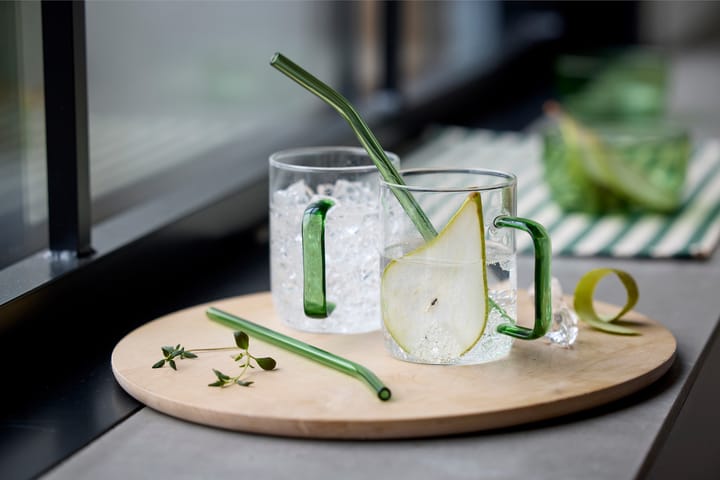 Taza de cristal Torino 40 cl, Verde Lyngby Glas