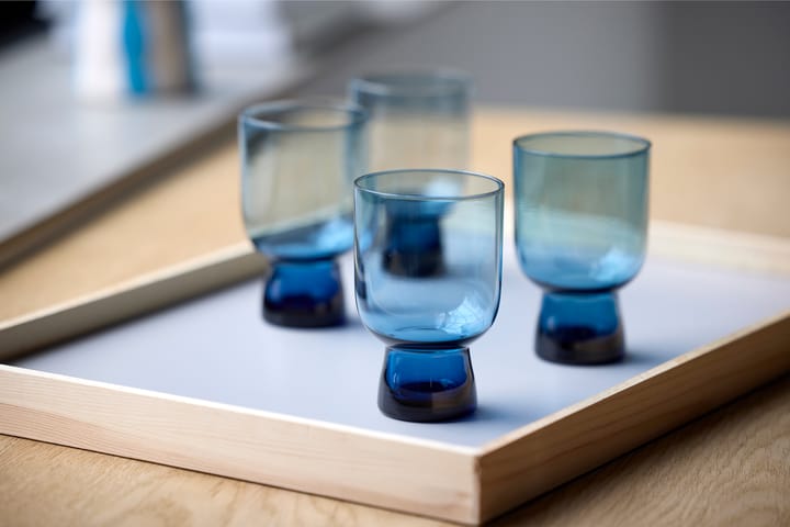 Vasos Sorrento 30 cl, 4-pack, Azul Lyngby Glas