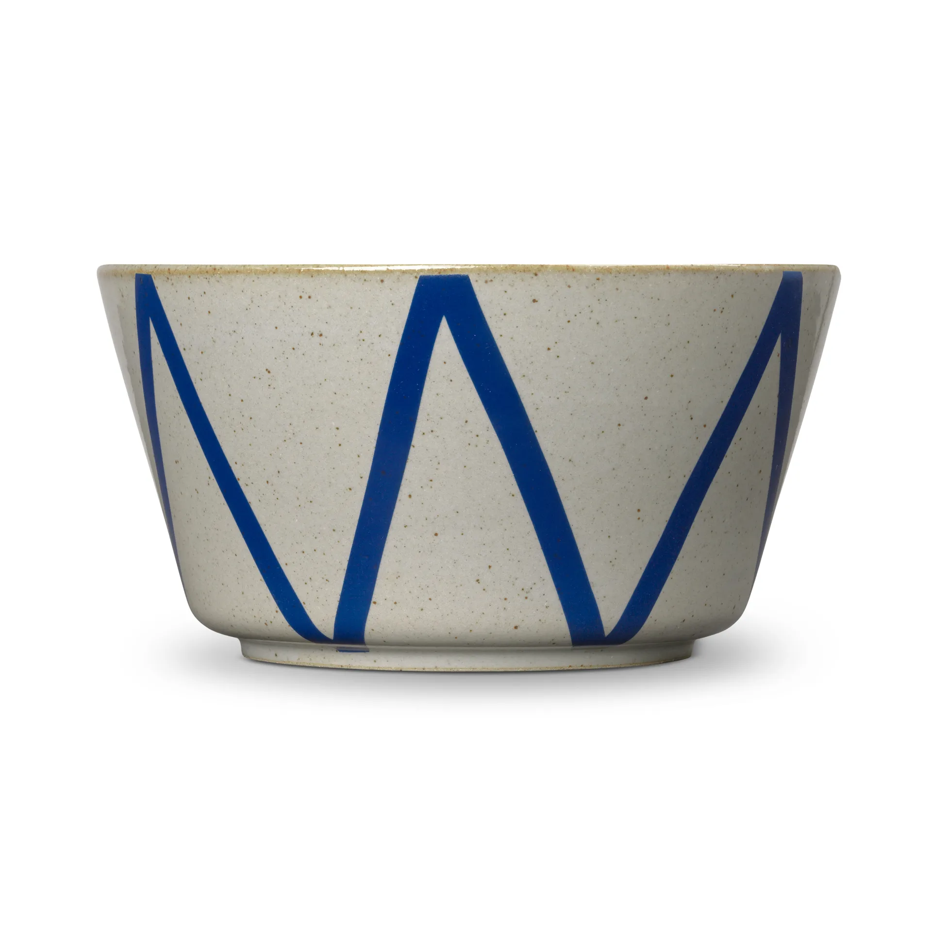 Bol DAN-ILD zigzag Ø21 cm, azul Lyngby Porcelæn