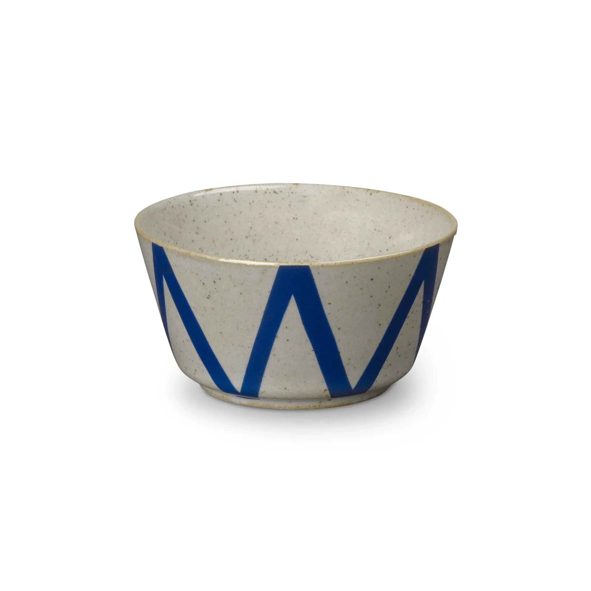 Bol DAN-ILD zigzag Ø9 cm, azul Lyngby Porcelæn