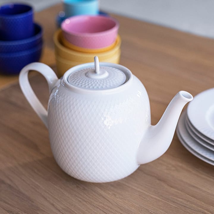 Bol Rhombe Ø13 cm, Sand Lyngby Porcelæn