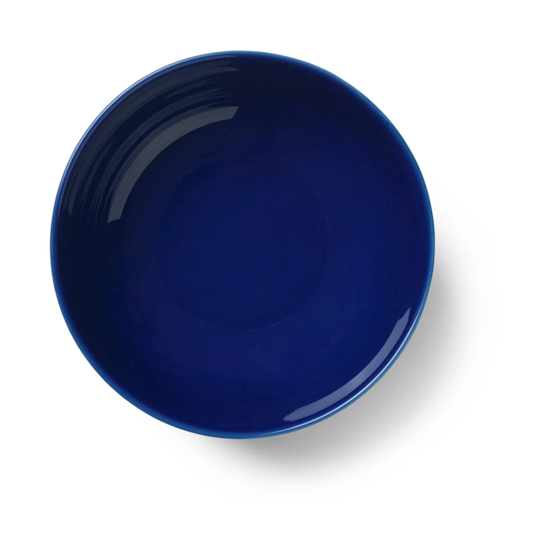 Bol Rhombe Ø15,5 cm, Azul oscuro Lyngby Porcelæn