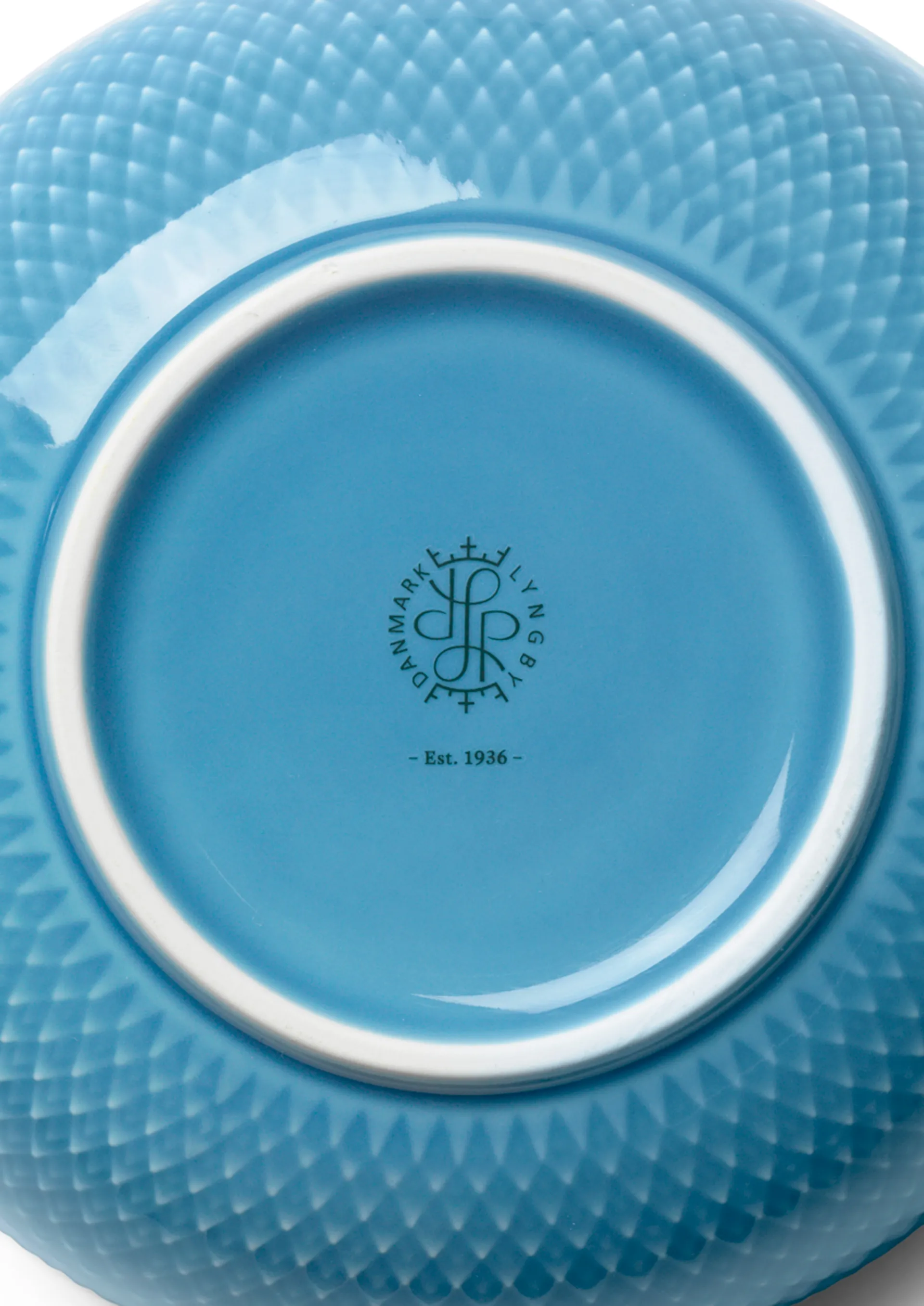 Bol Rhombe Ø15,5 cm, Azul Lyngby Porcelæn