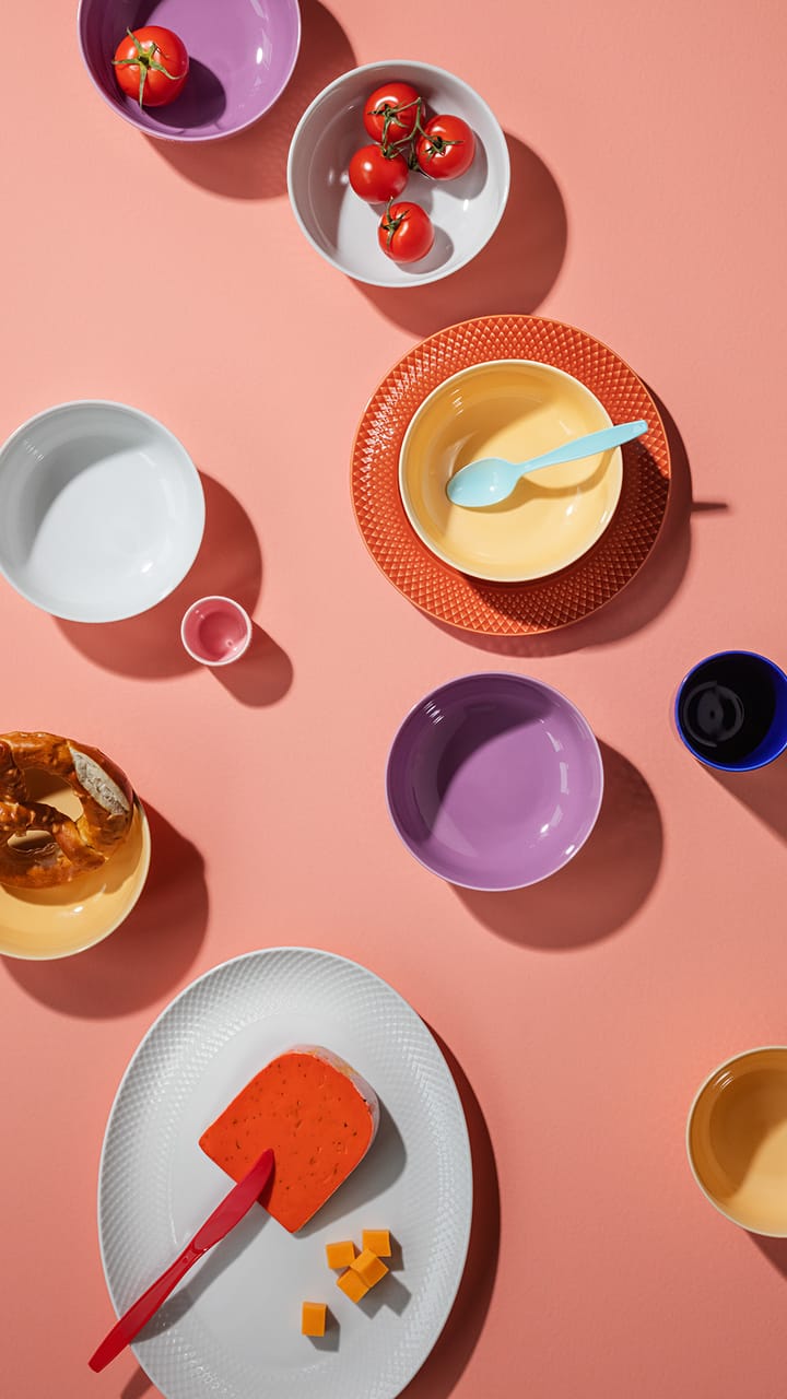Bol Rhombe Ø15,5 cm, Lila Lyngby Porcelæn