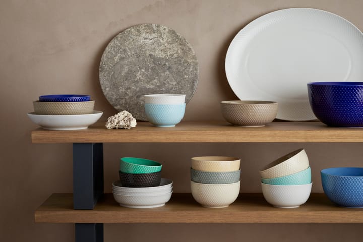 Bol Rhombe Earth Ø15,5 cm, Clay Lyngby Porcelæn