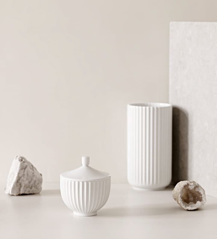 Bombonera Lyngby, blanco, 12 cm Lyngby Porcelæn