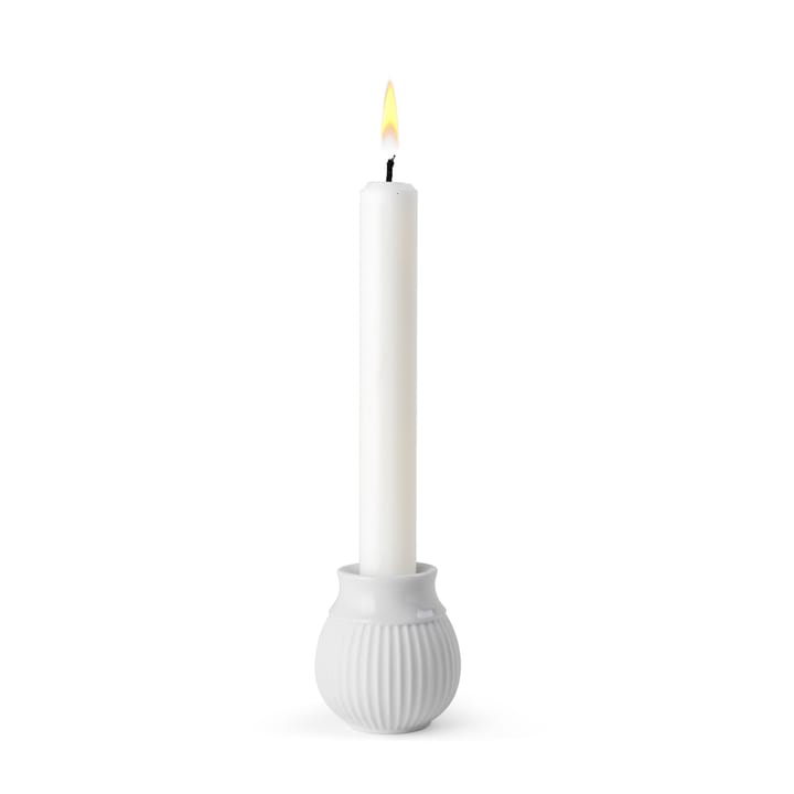 Candelabro Curve 7 cm, blanco Lyngby Porcelæn