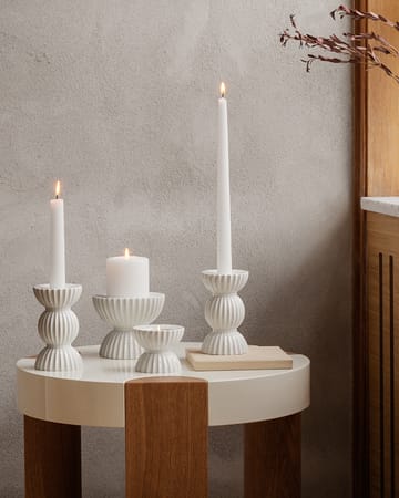 Candelabro Lyngby Tura 14 cm - blanco - Lyngby Porcelæn