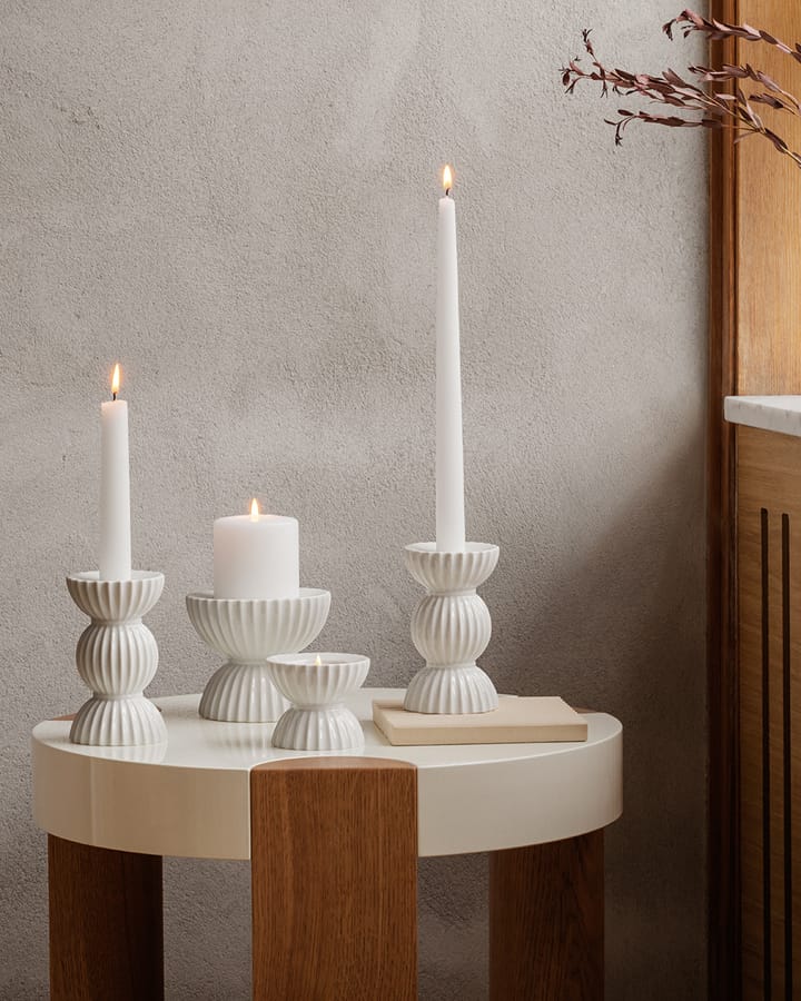 Candelabro Lyngby Tura 14 cm, blanco Lyngby Porcelæn